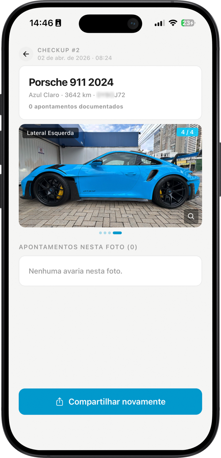 Detecção de avarias